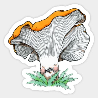 Chanterelle Sticker